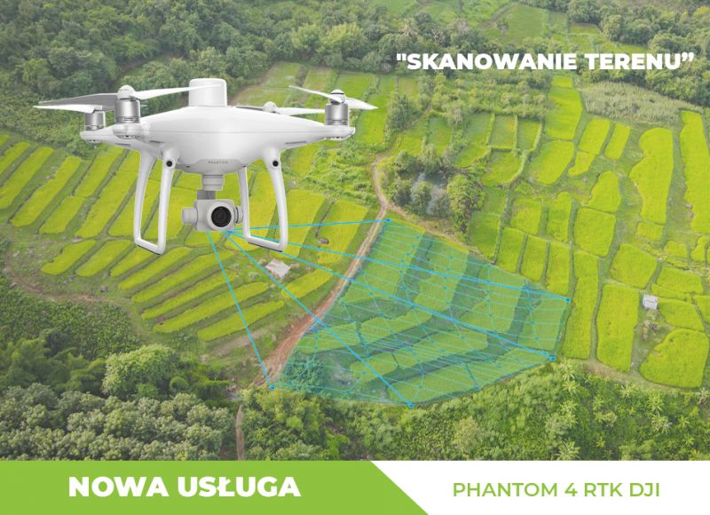 Usługa skanowania terenu